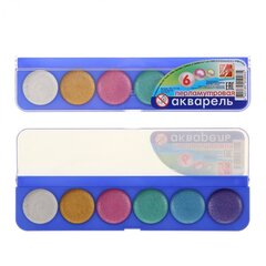 
          Акварель Луч перламутровая, 6 цветов, без кисти, пластик. упаковка