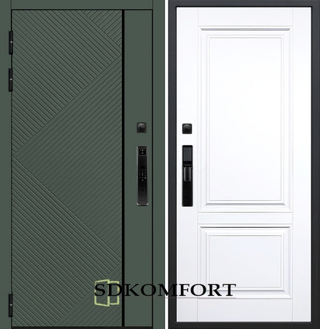 Белый матовый