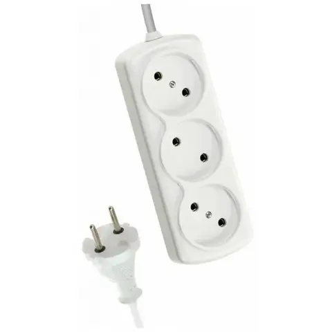 Сетевой фильтр, удлинитель Космос Удлинитель YKsm7m-3g(6A)S 3 розетки 7 метров, 6А, 220 вольт, ПВС 2х0.75, IP20 - купить в компании MAKtorg