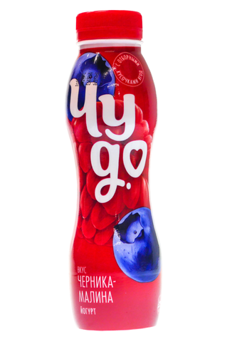 Йогурт питьевой Чудо Черника-Мал 1,9% 270гр