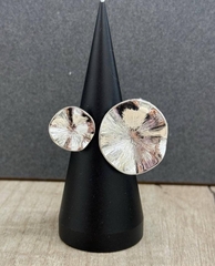 84561- Кольцо разъемное КУВШИНКИ в стилистике POISON DROP