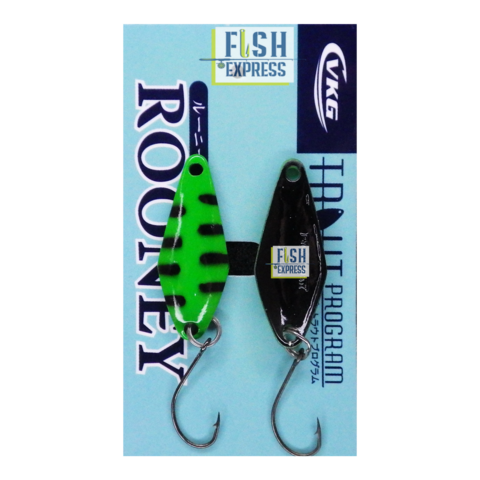 Блесна колеблющаяся на форель VKG ROONEY 2.2гр #035