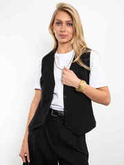 Жилет классический Basic (черный)