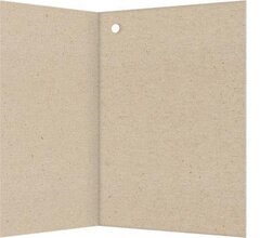 
          Открытка - мини двойная, подвеска, "Красный бант в клеточку", 85х115 мм, крафт, без текста