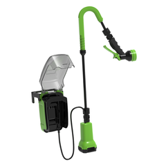 Насос для полива из бочки Greenworks G24SWPK2 24V аккумуляторный, c АКБ 2 А/ч и ЗУ