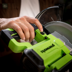 Торцовочная пила Greenworks GD24MS216K2 24V (65х310мм) аккумуляторная, с АКБ 2 А/ч и ЗУ