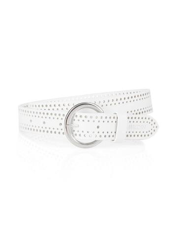 Marc Cain Ремень кожаный перфорированный