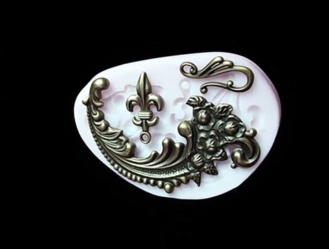 Силиконовый молд № 804 набор вензелей