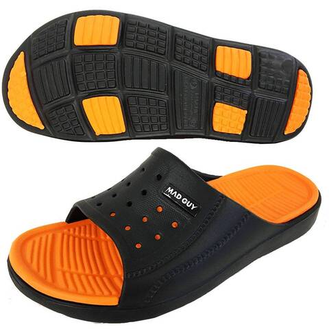 Сланцы MAD GUY STRIKE 39 черн/оранж