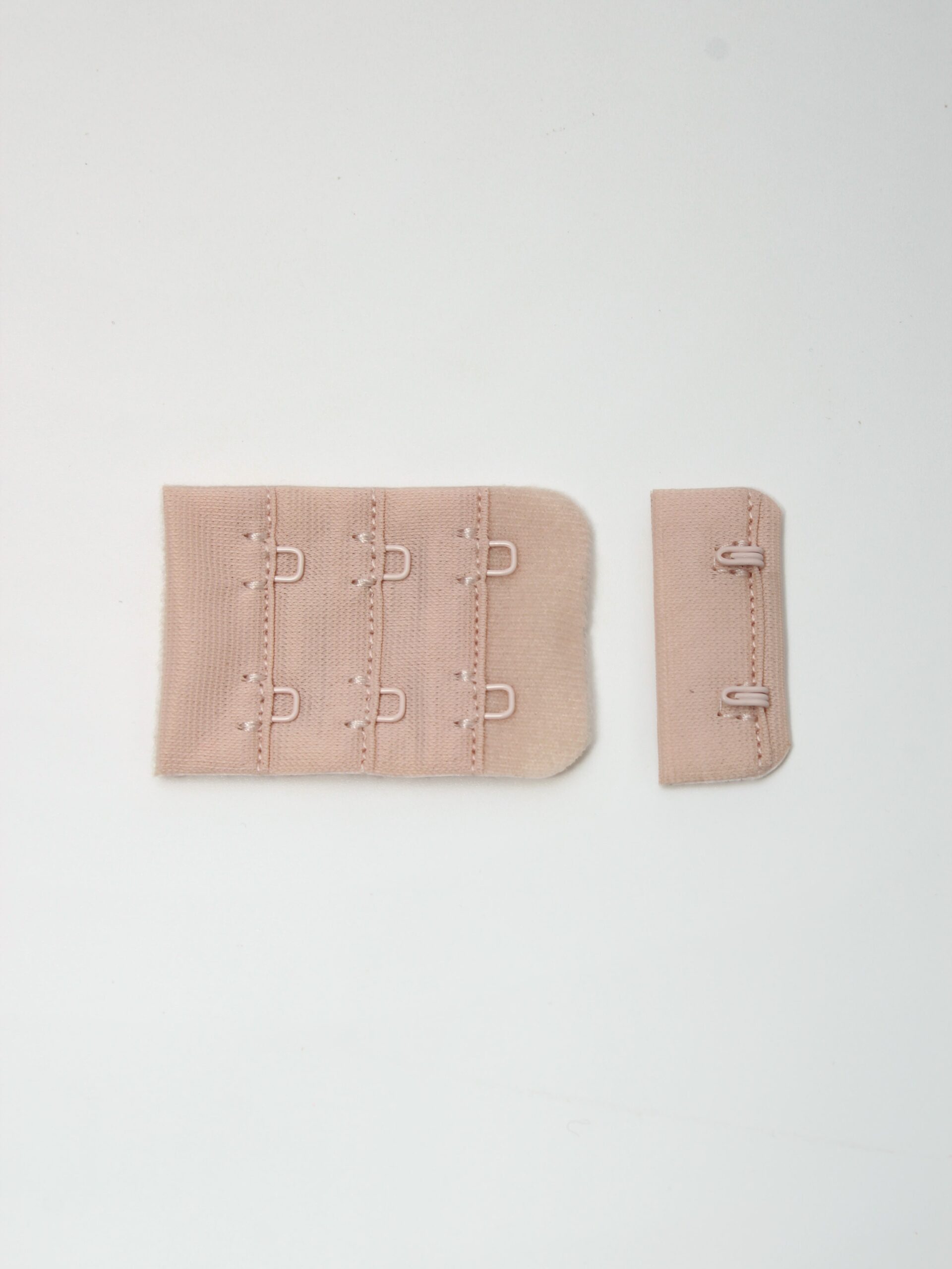 Застежка для бюстгальтера цвет серебристый пион с крючками 2х3