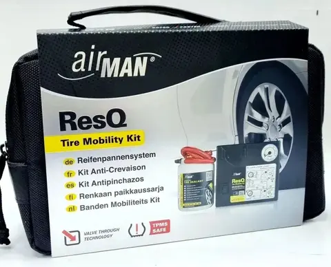 Автомобильный компрессор AIR-MAN ResQ Max Tire Repair (с герметиком)