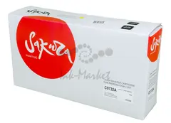 Картридж Sakura C9732A (645A) для HP LJ 5500/LJ 5550, желтый, 12000 к.