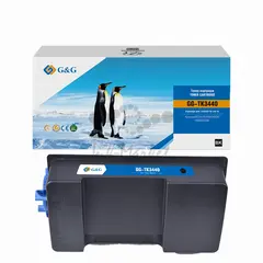 Тонер-картридж G&G, аналог Kyocera TK-3440 черный 40k с чипом