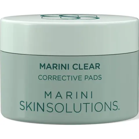 MARINI SKINSOLUTIONS Мультикислотные корректирующие пилинг-диски для комбинированной, жирной и склонной к воспалениям кожи (30 шт)| Marini Clear Multi-Acid Corrective Pads