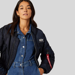 Куртка Alpha Industries CWU 45/P W Rep. Blue (Синяя)