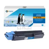 Совместимый тонер-картридж G&G GG-TK590C (TK-590C) для Kyocera FS-C2026MFP, C2126MFP, C2626MFP, C5250DN, 5000 стр., голубой, с чипом, гарантия 36 мес.