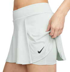 Теннисная юбка Nike Dri-Fit Club Skirt - light silver/black