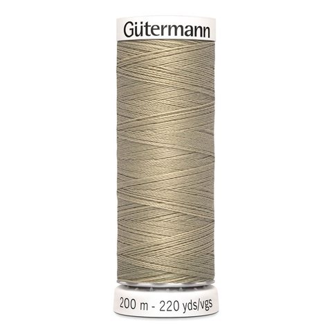 Нитки швейные Gutermann Sew-All 100/200 м (131 св.бежево-зеленый)