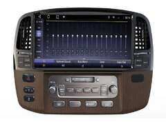 Магнитола Toyota Land Cruiser 100/ Lexus LX470 (2003-2007) Android 10 8/128GB QLET DSP 4G модель ZH-083