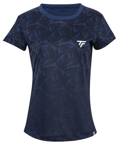 Женская теннисная футболка Tecnifibre X-Loop Tee - navy blue