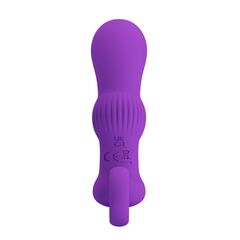 Фиолетовый вибромассажёр для массажа простаты Cayla - 11,2 см. - 