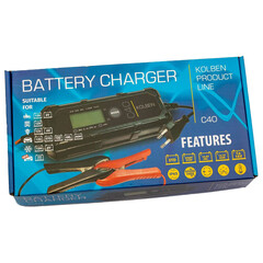 Зарядное устройство Battery Service Kolben 6/12В, 1А/4А KB-C40