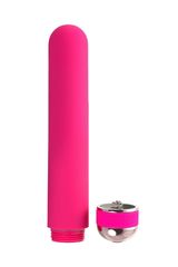 Розовый нереалистичный вибратор Mastick - 18 см. - 