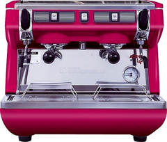 Рожковая кофемашина Nuova Simonelli Appia Life Compact 2Gr S 220V red +economizer+high groups (167634)