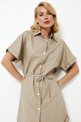 Платье женское (лен/хлопок) ARUELLE CLEO_Льняной