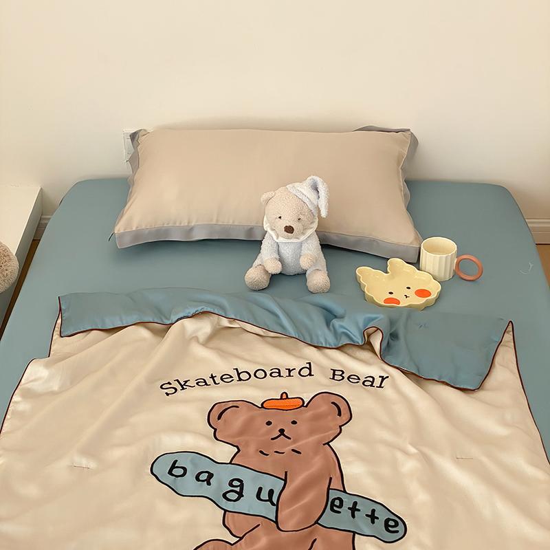 ZEPHYR HOME Полуторка Тенсель с одеялом Мишка
