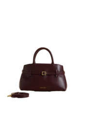 Сумка Manu Atelier Le Cambon 25 Merlot Soft Dark Burgundy