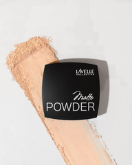 LavelleCollection Пудра PD-17 тон 01 светлый, компактная матирующая SPF-15 Powder