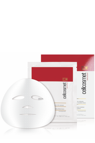 Корректирующая тон кожи маска для лица / Swiss Biotech Cellbrightening Mask Cellcosmet