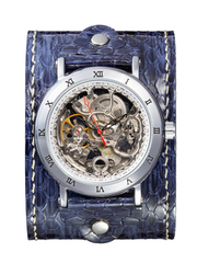 Часы скелетоны женские механические Breeze YOURTIME