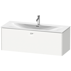 Duravit Brioso Тумба подвесная под раковину # 234412, 1 выдвижное отделение, 444x1220x479мм, цвет White High Gloss BR421402222 фото