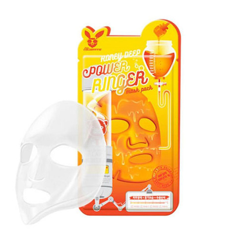 Elizavecca Honey Deep Power Ringer Mask Pack - Питательная тканевая маска для лица с экстрактом меда