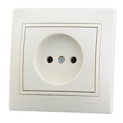 MIRA 701 0303 121 Розетка крем. с вст.с/у