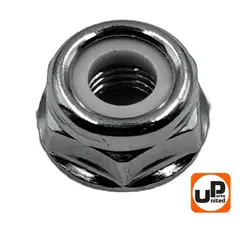 Гайка крепления диска UNITED PARTS M10?1.25 левая резьба, для триммеров 26-52 куб.см (90-0506)