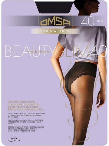 Женские колготки Beauty Slim 40 Omsa