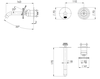 Remer CH15PWB Смеситель для раковины Remer Chrono CH15PWB