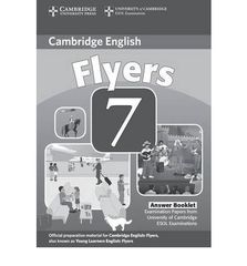 C Young Learners Eng Tests 7 Flyers Answer Booklet