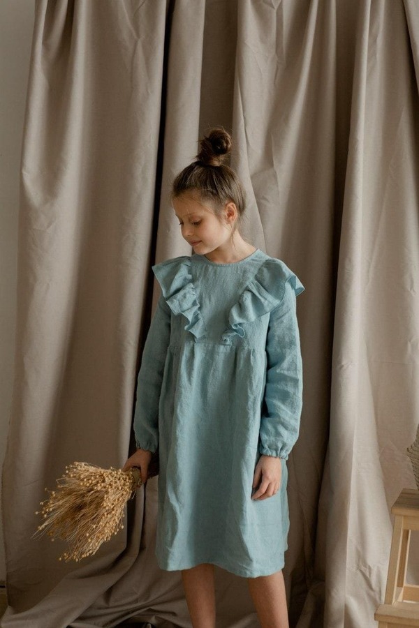 Платье льняное детское Lily