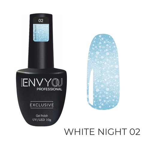 Гель-лак I ENVY YOU White night 02 10мл