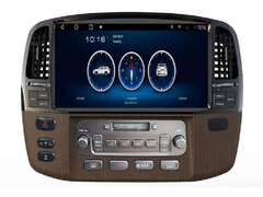 Магнитола Toyota Land Cruiser 100/ Lexus LX470 (2003-2007) Android 10 8/128GB QLET DSP 4G модель ZH-083