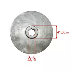 Крыльчатка помпы DDE PH50-80 №2