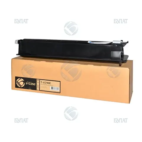 Тонер-картридж БУЛАТ s-Line T-4590E для Toshiba e-Studio 256, e-Studio 306, e-Studio 356, e-Studio 456 (Чёрный, 36600 стр.), совместимый