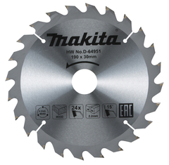 Пильный диск для дерева 190x30x2.2/1.4x24T Makita D-64951