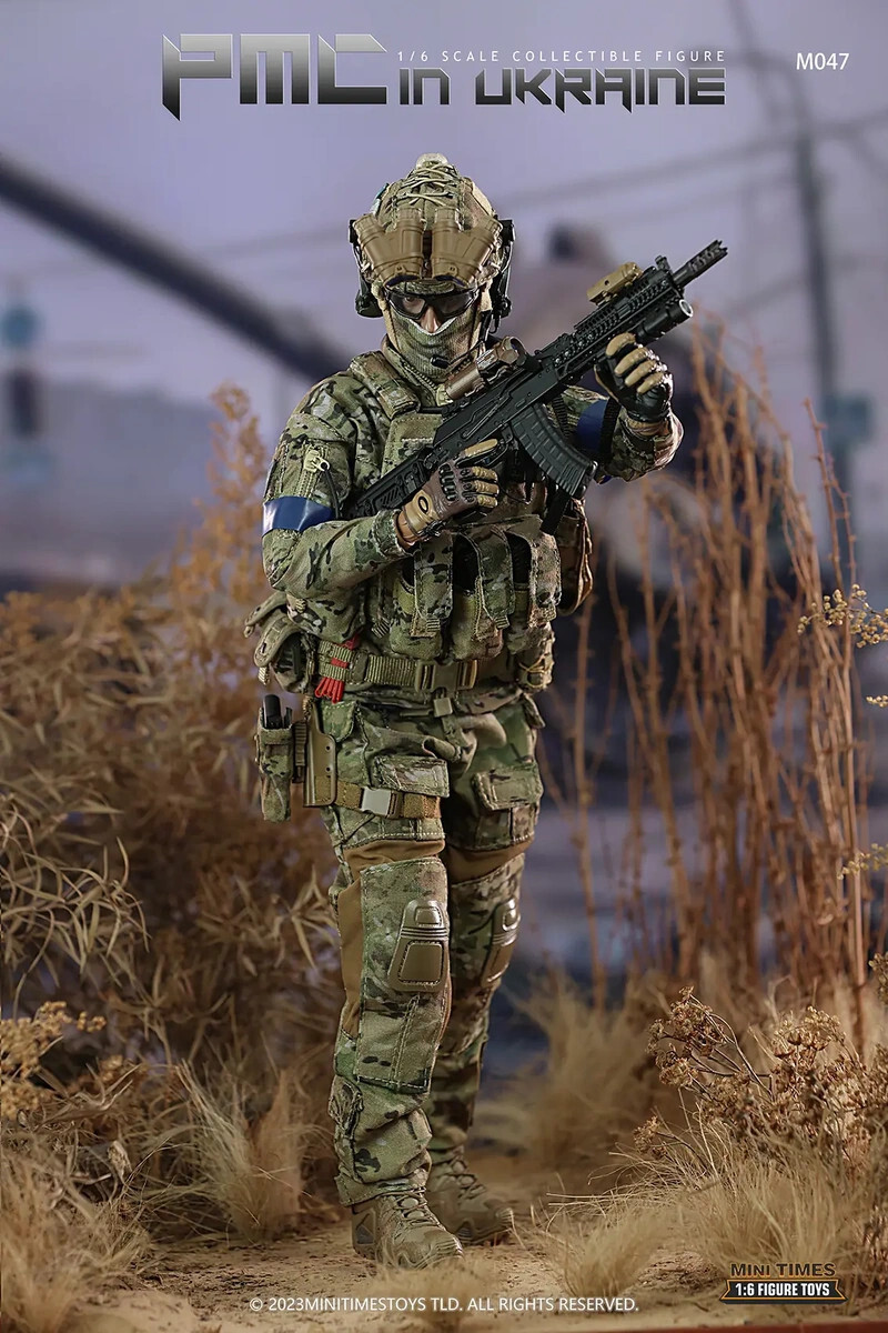 Фигурка Боец ЧВК в Украине масштаб 1/6