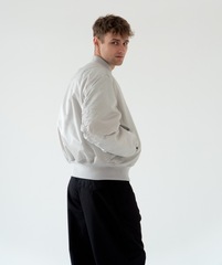 Бомбер Alpha Industries MA-1 Light Grey (Светло-серый)