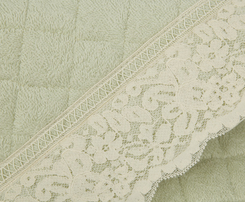 Коврик для ванной 60х90 Old Florence Валансье зеленый